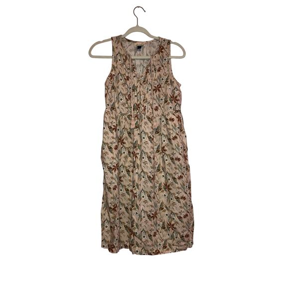 Universal Thread light pink floral tassel boho midi dress size XS - Picture 1 of 7